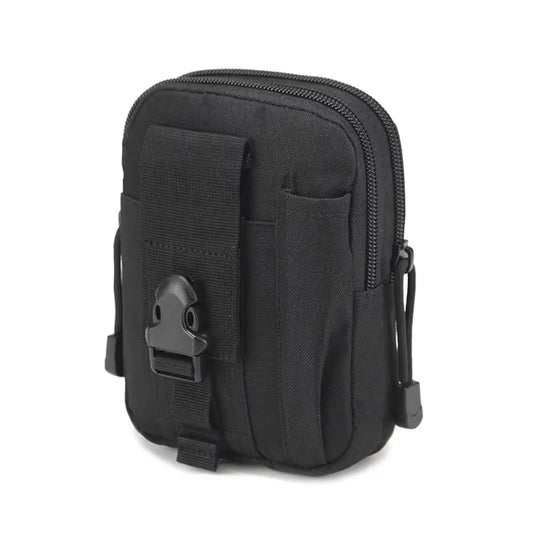 MOLLE Pouch Belt Waist Pack Men Small Pocket Survival Tool Bag for Running Travel Camping Hunting Airsoft